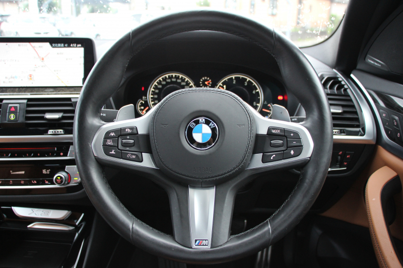 BMW X3 Xdrive20d Mｽﾎﾟｰﾂ  ﾊｲﾗｲﾝ ｾﾚｸﾄP ﾊﾟﾉﾗﾏｻﾝﾙｰﾌ ﾊｰﾏﾝｶｰﾄﾞﾝ 全席ﾋｰﾀｰ付ｺﾆｬｯｸ革 HUD LEDﾍｯﾄﾞﾗｲﾄ ﾀｯﾁﾊﾟﾈﾙ対応HDDﾅﾋﾞTV 液晶ﾒｰﾀｰ 360度ｶﾒﾗ ｽﾃｱﾘﾝｸﾞｻﾎﾟｰﾄ 追従ACC 衝突軽減ﾌﾞﾚｰｷ 電動ﾄﾗﾝｸ 2年保証