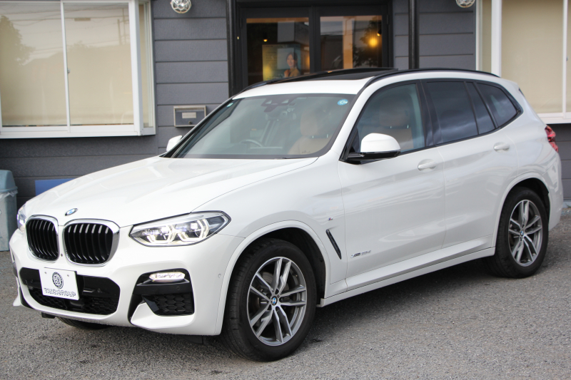 BMW X3 Xdrive20d Mｽﾎﾟｰﾂ  ﾊｲﾗｲﾝ ｾﾚｸﾄP ﾊﾟﾉﾗﾏｻﾝﾙｰﾌ ﾊｰﾏﾝｶｰﾄﾞﾝ 全席ﾋｰﾀｰ付ｺﾆｬｯｸ革 HUD LEDﾍｯﾄﾞﾗｲﾄ ﾀｯﾁﾊﾟﾈﾙ対応HDDﾅﾋﾞTV 液晶ﾒｰﾀｰ 360度ｶﾒﾗ ｽﾃｱﾘﾝｸﾞｻﾎﾟｰﾄ 追従ACC 衝突軽減ﾌﾞﾚｰｷ 電動ﾄﾗﾝｸ 2年保証