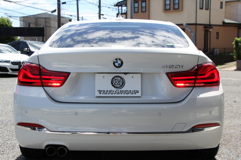 BMW 4シリーズ 420i ｸﾞﾗﾝｸｰﾍﾟﾗｸﾞｼﾞｭｱﾘｰ 後期 1ｵｰﾅ  真珠色 ﾋｰﾀｰ付ﾍﾞｰｼﾞｭﾚｻﾞｰ 液晶ﾒｰﾀｰ LEDﾍｯﾄﾞﾗｲﾄ&ﾃｰﾙ 追従ACC ﾚｰﾝﾁｪﾝｼﾞ警告 ﾌﾙｾｸﾞTV ﾄｯﾌﾟﾋﾞｭｰｶﾒﾗ ｻｲﾄﾞﾋﾞｭｰｶﾒﾗ Pｱｼｽﾄ ﾀｯﾁ画面HDDﾅﾋﾞ電動ﾄﾗﾝｸ ｽﾏｰﾄｷｰ 2年保証