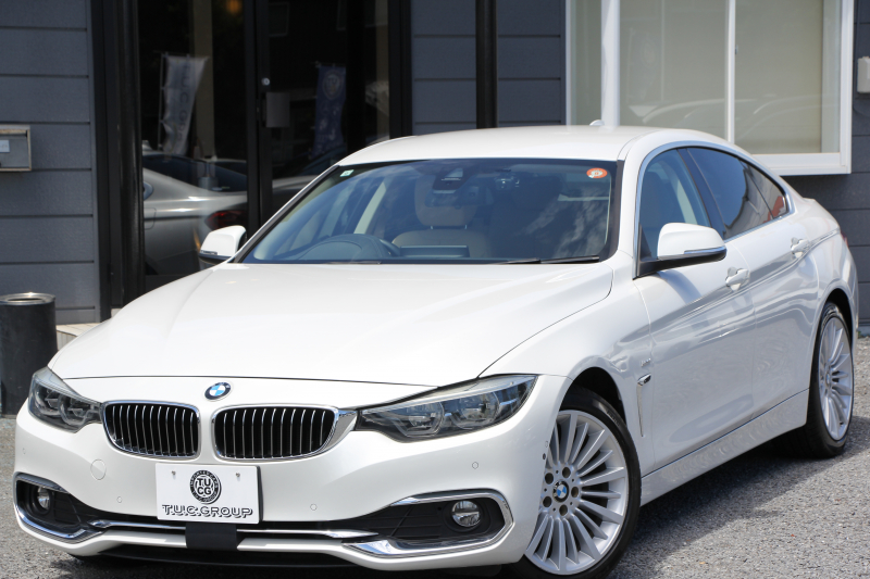 BMW 4シリーズ 420i ｸﾞﾗﾝｸｰﾍﾟﾗｸﾞｼﾞｭｱﾘｰ 後期 1ｵｰﾅ  真珠色 ﾋｰﾀｰ付ﾍﾞｰｼﾞｭﾚｻﾞｰ 液晶ﾒｰﾀｰ LEDﾍｯﾄﾞﾗｲﾄ&ﾃｰﾙ 追従ACC ﾚｰﾝﾁｪﾝｼﾞ警告 ﾌﾙｾｸﾞTV ﾄｯﾌﾟﾋﾞｭｰｶﾒﾗ ｻｲﾄﾞﾋﾞｭｰｶﾒﾗ Pｱｼｽﾄ ﾀｯﾁ画面HDDﾅﾋﾞ電動ﾄﾗﾝｸ ｽﾏｰﾄｷｰ 2年保証