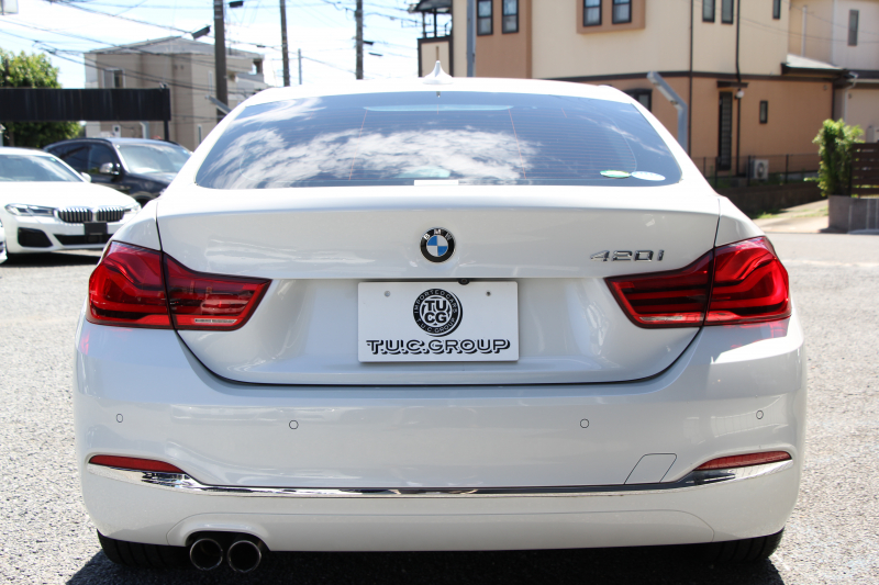 BMW 4シリーズ 420i ｸﾞﾗﾝｸｰﾍﾟﾗｸﾞｼﾞｭｱﾘｰ 後期 1ｵｰﾅ  真珠色 ﾋｰﾀｰ付ﾍﾞｰｼﾞｭﾚｻﾞｰ 液晶ﾒｰﾀｰ LEDﾍｯﾄﾞﾗｲﾄ&ﾃｰﾙ 追従ACC ﾚｰﾝﾁｪﾝｼﾞ警告 ﾌﾙｾｸﾞTV ﾄｯﾌﾟﾋﾞｭｰｶﾒﾗ ｻｲﾄﾞﾋﾞｭｰｶﾒﾗ Pｱｼｽﾄ ﾀｯﾁ画面HDDﾅﾋﾞ電動ﾄﾗﾝｸ ｽﾏｰﾄｷｰ 2年保証
