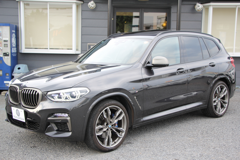 BMW X3 M40d ｾﾚｸﾄP 中期 新型式3CA-UZ7230 新ｴﾝｼﾞﾝ ﾏｲﾙﾄﾞHV ﾊﾟﾉﾗﾏｻﾝR 全席ﾋｰﾀｰ茶革 ﾊｰﾏﾝｶｰﾄﾞﾝ ﾘｱｼｰﾄ可倒調整 ｱﾀﾞﾌﾟﾃｨﾌﾞMｻｽ ｱﾝﾋﾞｴﾝﾄﾗｲﾄ BMWﾗｲﾌﾞｺｯｸﾋﾟｯﾄﾞﾀｯﾁ画面HDDﾅﾋﾞｱｯﾌﾟﾙｶｰﾌﾟﾚｲ 360度ｶﾒﾗ 電動ﾄﾗﾝｸ 2年保証