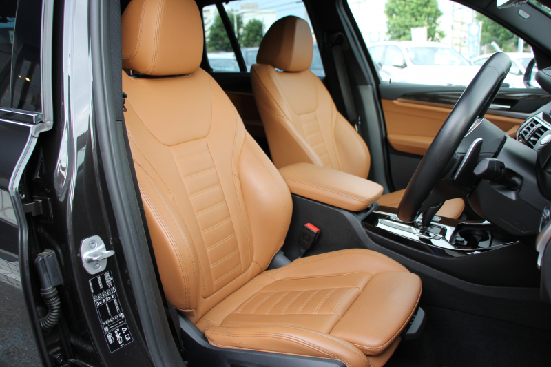 BMW X3 M40d ｾﾚｸﾄP 中期 新型式3CA-UZ7230 新ｴﾝｼﾞﾝ ﾏｲﾙﾄﾞHV ﾊﾟﾉﾗﾏｻﾝR 全席ﾋｰﾀｰ茶革 ﾊｰﾏﾝｶｰﾄﾞﾝ ﾘｱｼｰﾄ可倒調整 ｱﾀﾞﾌﾟﾃｨﾌﾞMｻｽ ｱﾝﾋﾞｴﾝﾄﾗｲﾄ BMWﾗｲﾌﾞｺｯｸﾋﾟｯﾄﾞﾀｯﾁ画面HDDﾅﾋﾞｱｯﾌﾟﾙｶｰﾌﾟﾚｲ 360度ｶﾒﾗ 電動ﾄﾗﾝｸ 2年保証
