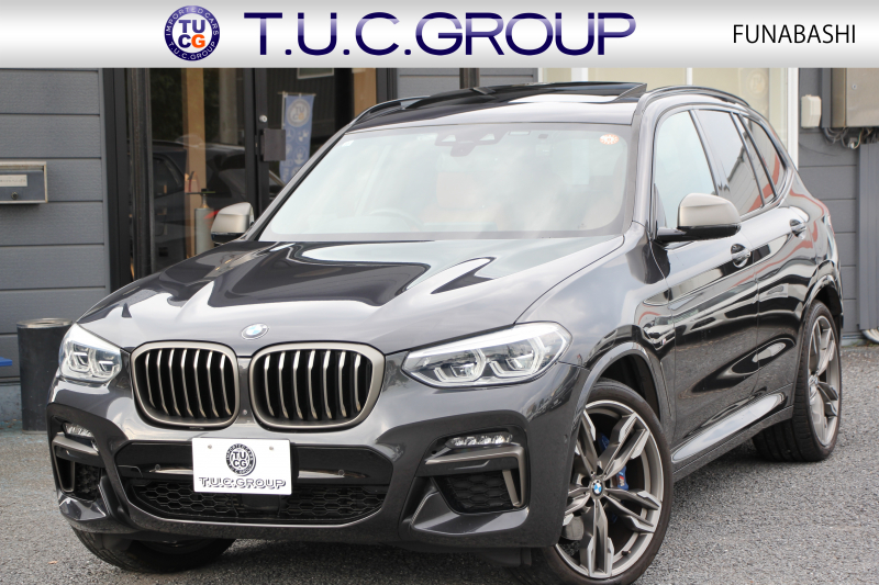 BMW X3 M40d ｾﾚｸﾄP 中期 新型式3CA-UZ7230 新ｴﾝｼﾞﾝ ﾏｲﾙﾄﾞHV ﾊﾟﾉﾗﾏｻﾝR 全席ﾋｰﾀｰ茶革 ﾊｰﾏﾝｶｰﾄﾞﾝ ﾘｱｼｰﾄ可倒調整 ｱﾀﾞﾌﾟﾃｨﾌﾞMｻｽ ｱﾝﾋﾞｴﾝﾄﾗｲﾄ BMWﾗｲﾌﾞｺｯｸﾋﾟｯﾄﾞﾀｯﾁ画面HDDﾅﾋﾞｱｯﾌﾟﾙｶｰﾌﾟﾚｲ 360度ｶﾒﾗ 電動ﾄﾗﾝｸ 2年保証