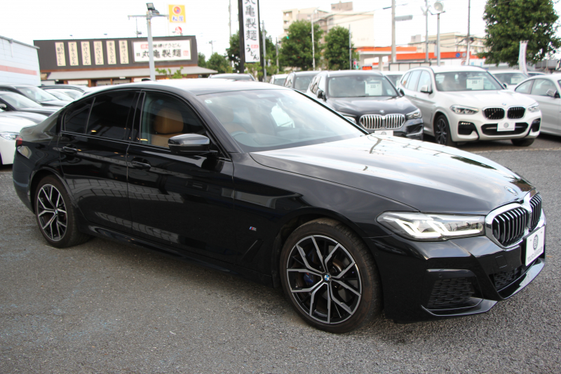 BMW 5シリーズ 530i Mｽﾎﾟｰﾂ 後期 1ｵｰﾅｰ 252馬力 全席ﾋｰﾀｰ茶革 渋滞ﾊﾝｽﾞｵﾌ 360度ｶﾒﾗ 追従ACC ｱﾀﾞﾌﾟﾃｨﾌﾞｻｽ Mspﾌﾞﾚｰｷ BMWﾗｲﾌﾞｺｯｸﾋﾟｯﾄﾞｱｯﾌﾟﾙｶｰﾌﾟﾚｲ ﾀｯﾁ画面HDDﾅﾋﾞTV 電動ﾄﾗﾝｸ LEDﾍｯﾄﾞﾗｲﾄ ｵｰﾄﾊｲﾋﾞｰﾑ 専用ｴｱﾛ 2年保証