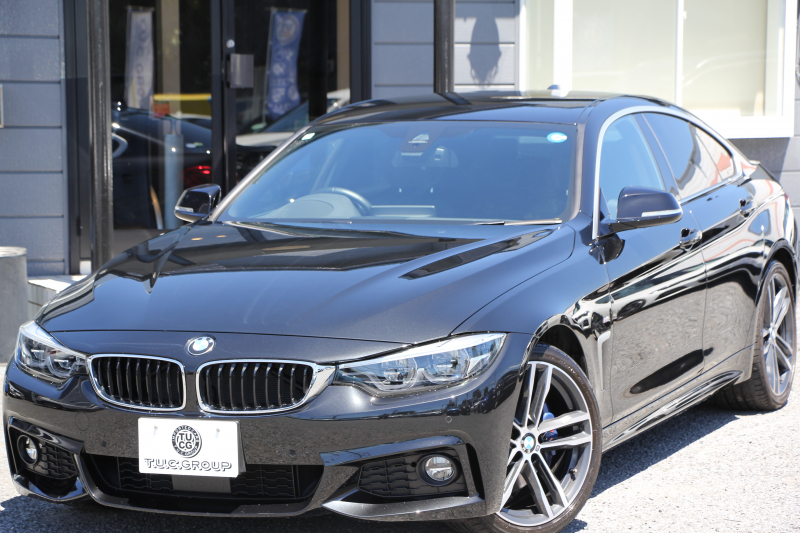 BMW 4シリーズ 420i ｸﾞﾗﾝｸｰﾍﾟｲﾝｽﾀｲﾙｽﾎﾟｰﾂ 300台限定車 後期ﾓﾃﾞﾙ ﾋｰﾀｰ黒革 ｱﾀﾞﾌﾟﾃｨﾌﾞMｻｽ 19AW Mspﾌﾞﾚｰｷ HUD 追従ACC 液晶ﾒｰﾀｰ LEDﾍｯﾄﾞﾗｲﾄ&LEDﾃｰﾙ ﾀｯﾁ画面HDDﾅﾋﾞﾌﾙｾｸﾞTV 電動ﾄﾗﾝｸ 衝突軽減ﾌﾞﾚｰｷ 車線逸脱警告 歩行者警告 2年保証