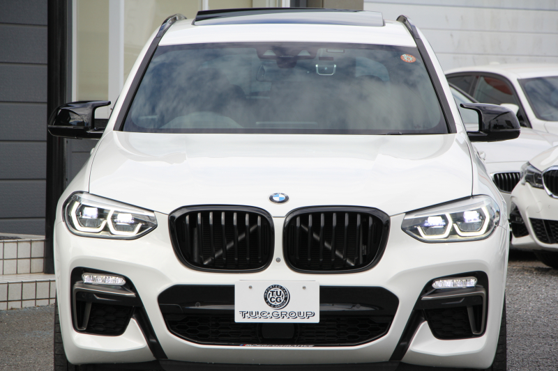BMW X3 M40d 326馬力 3.0Lﾃﾞｨｰｾﾞﾙﾀｰﾎﾞﾊﾟﾉﾗﾏｻﾝﾙｰﾌ 全席ﾋｰﾀｰ黒革 ﾘｱｼｰﾄ可倒調整 ｱﾝﾋﾞｴﾝﾄﾗｲﾄ 21AW 追従ACC HUD 液晶ﾒｰﾀｰ ｽﾃｱﾘﾝｸﾞｻﾎﾟｰﾄ ﾀｯﾁ画面HDDﾅﾋﾞ360度ｶﾒﾗ LEDﾍｯﾄﾞﾗｲﾄ ｵｰﾄﾊｲﾋﾞｰﾑ 専用ﾃﾞﾌ&ﾌﾞﾚｰｷ 2年保証