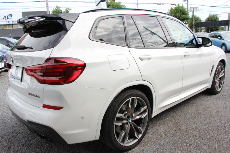 BMW X3 M40d 326馬力 3.0Lﾃﾞｨｰｾﾞﾙﾀｰﾎﾞﾊﾟﾉﾗﾏｻﾝﾙｰﾌ 全席ﾋｰﾀｰ黒革 ﾘｱｼｰﾄ可倒調整 ｱﾝﾋﾞｴﾝﾄﾗｲﾄ 21AW 追従ACC HUD 液晶ﾒｰﾀｰ ｽﾃｱﾘﾝｸﾞｻﾎﾟｰﾄ ﾀｯﾁ画面HDDﾅﾋﾞ360度ｶﾒﾗ LEDﾍｯﾄﾞﾗｲﾄ ｵｰﾄﾊｲﾋﾞｰﾑ 専用ﾃﾞﾌ&ﾌﾞﾚｰｷ 2年保証