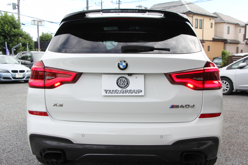 BMW X3 M40d 326馬力 3.0Lﾃﾞｨｰｾﾞﾙﾀｰﾎﾞﾊﾟﾉﾗﾏｻﾝﾙｰﾌ 全席ﾋｰﾀｰ黒革 ﾘｱｼｰﾄ可倒調整 ｱﾝﾋﾞｴﾝﾄﾗｲﾄ 21AW 追従ACC HUD 液晶ﾒｰﾀｰ ｽﾃｱﾘﾝｸﾞｻﾎﾟｰﾄ ﾀｯﾁ画面HDDﾅﾋﾞ360度ｶﾒﾗ LEDﾍｯﾄﾞﾗｲﾄ ｵｰﾄﾊｲﾋﾞｰﾑ 専用ﾃﾞﾌ&ﾌﾞﾚｰｷ 2年保証