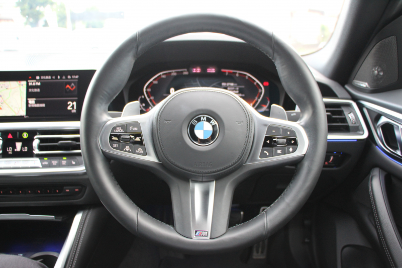 BMW 4シリーズ 420i ｸﾞﾗﾝｸｰﾍﾟMｽﾎﾟｰﾂ ﾊｲﾗｲﾝ ｻｳﾝﾄﾞP ｺﾝﾌｫｰﾄP 1ｵﾅ ﾋｰﾀｰ黒革 ﾊｰﾏﾝｶｰﾄﾞﾝ ﾌﾙｾｸﾞTV 360度ｶﾒﾗ ｵﾌﾟｼｮﾝ19AW 渋滞ﾊﾝｽﾞｵﾌ 追従ACC ｱｯﾌﾟﾙｶｰﾌﾟﾚｲ LEDﾍｯﾄﾞﾗｲﾄ ｱﾝﾋﾞｴﾝﾄﾗｲﾄ ﾜｲﾔﾚｽ充電 Mﾘｱｽﾎﾟｲﾗｰ 電動ﾄﾗﾝｸ 2年保証