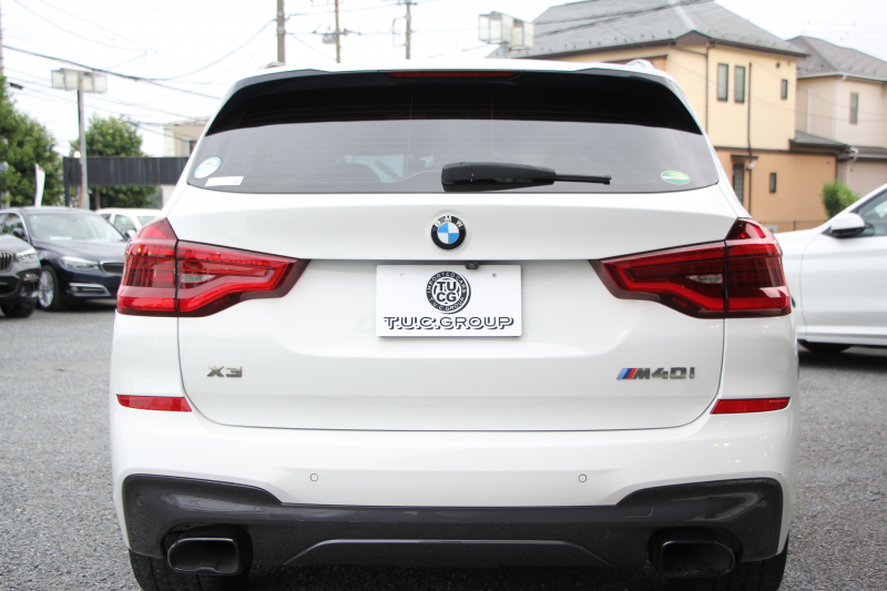 BMW X3 M40i ｾﾚｸﾄP 1ｵﾅ ﾊﾟﾉﾗﾏｻﾝﾙｰﾌ 全席ﾋｰﾀｰ黒革 ﾊｰﾏﾝｶｰﾄﾞﾝ 387馬力 直6ｶﾞｿﾘﾝﾀｰﾎﾞBMWﾗｲﾌﾞｺｯｸﾋﾟｯﾄﾞMｽﾎﾟｰﾂﾌﾞﾚｰｷ Mｽﾎﾟｰﾂ ﾃﾞﾌ ﾘｱｼｰﾄ可倒調整 360度ｶﾒﾗ ﾀｯﾁ画面HDDﾅﾋﾞTV ｱｯﾌﾟﾙｶｰﾌﾟﾚｲ LEDﾍｯﾄﾞﾗｲﾄ 電動ﾄﾗﾝｸ 2年保証