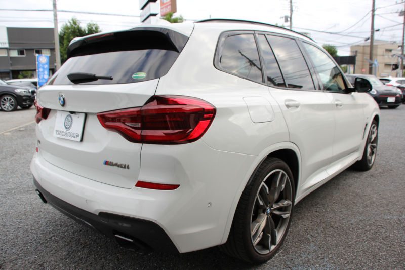 BMW X3 M40i ｾﾚｸﾄP 1ｵﾅ ﾊﾟﾉﾗﾏｻﾝﾙｰﾌ 全席ﾋｰﾀｰ黒革 ﾊｰﾏﾝｶｰﾄﾞﾝ 387馬力 直6ｶﾞｿﾘﾝﾀｰﾎﾞBMWﾗｲﾌﾞｺｯｸﾋﾟｯﾄﾞMｽﾎﾟｰﾂﾌﾞﾚｰｷ Mｽﾎﾟｰﾂ ﾃﾞﾌ ﾘｱｼｰﾄ可倒調整 360度ｶﾒﾗ ﾀｯﾁ画面HDDﾅﾋﾞTV ｱｯﾌﾟﾙｶｰﾌﾟﾚｲ LEDﾍｯﾄﾞﾗｲﾄ 電動ﾄﾗﾝｸ 2年保証