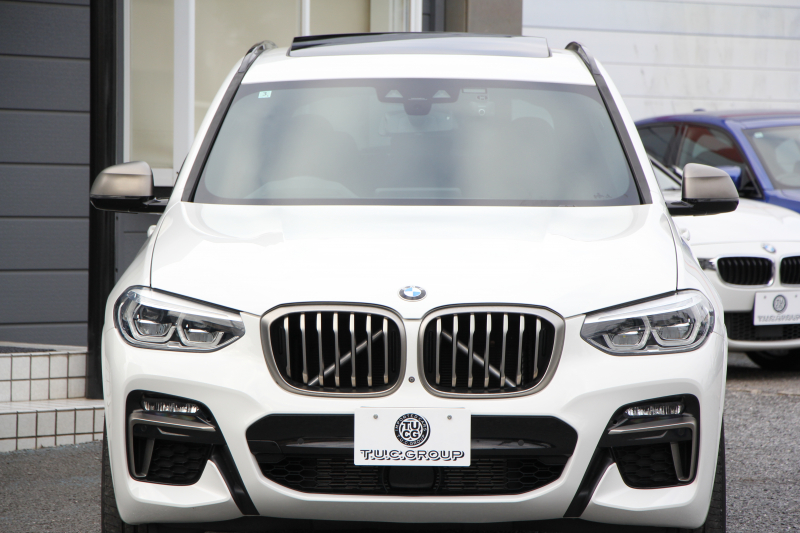 BMW X3 M40i ｾﾚｸﾄP 1ｵﾅ ﾊﾟﾉﾗﾏｻﾝﾙｰﾌ 全席ﾋｰﾀｰ黒革 ﾊｰﾏﾝｶｰﾄﾞﾝ 387馬力 直6ｶﾞｿﾘﾝﾀｰﾎﾞBMWﾗｲﾌﾞｺｯｸﾋﾟｯﾄﾞMｽﾎﾟｰﾂﾌﾞﾚｰｷ Mｽﾎﾟｰﾂ ﾃﾞﾌ ﾘｱｼｰﾄ可倒調整 360度ｶﾒﾗ ﾀｯﾁ画面HDDﾅﾋﾞTV ｱｯﾌﾟﾙｶｰﾌﾟﾚｲ LEDﾍｯﾄﾞﾗｲﾄ 電動ﾄﾗﾝｸ 2年保証