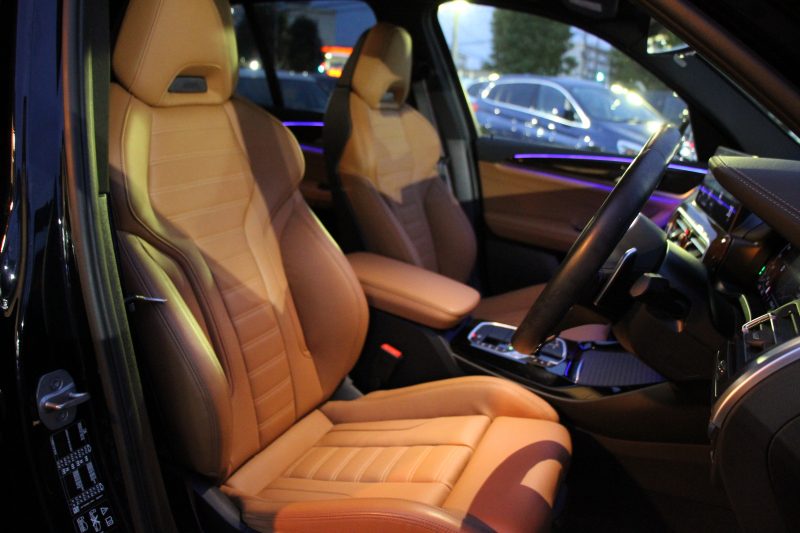 BMW X3 M40d ﾌｧｽﾄﾄﾗｯｸP 後期 ﾏｲﾙﾄﾞHV 1ｵﾅ 全席ﾋｰﾀｰ茶革 Mｽﾎﾟｰﾂｼｰﾄ Msp赤ﾌﾞﾚｰｷ Mｼｬﾄﾞｰﾗｲﾝ Mｼｰﾄﾍﾞﾙﾄ ｱﾀﾞﾌﾟﾃｨﾌﾞMｻｽ Mｽﾎﾟｰﾂﾃﾞﾌ 50thｴﾝﾌﾞﾚﾑ HUD 追従ACC 渋滞ﾊﾝｽﾞｵﾌ 340馬力 直6ｶﾃﾞｨｰｾﾞﾙﾀｰﾎﾞｱｯﾌﾟﾙｶｰﾌﾟﾚｲ 2年保証