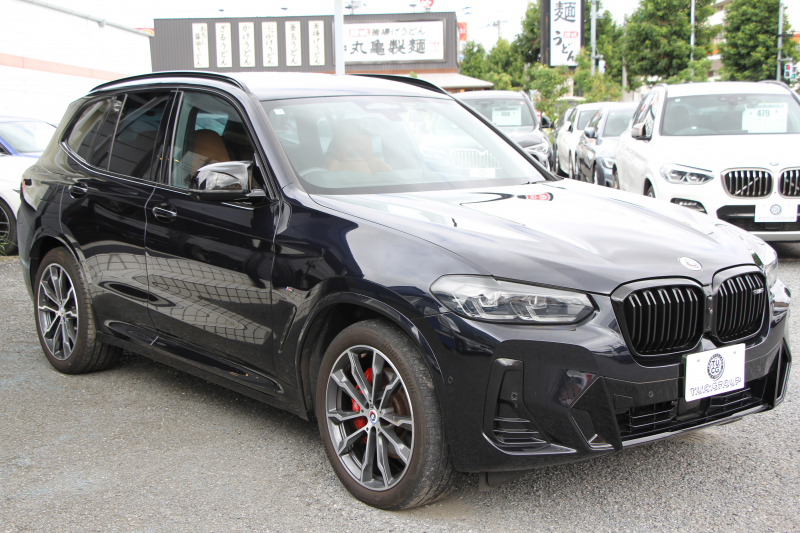 BMW X3 M40d ﾌｧｽﾄﾄﾗｯｸP 後期 ﾏｲﾙﾄﾞHV 1ｵﾅ 全席ﾋｰﾀｰ茶革 Mｽﾎﾟｰﾂｼｰﾄ Msp赤ﾌﾞﾚｰｷ Mｼｬﾄﾞｰﾗｲﾝ Mｼｰﾄﾍﾞﾙﾄ ｱﾀﾞﾌﾟﾃｨﾌﾞMｻｽ Mｽﾎﾟｰﾂﾃﾞﾌ 50thｴﾝﾌﾞﾚﾑ HUD 追従ACC 渋滞ﾊﾝｽﾞｵﾌ 340馬力 直6ｶﾃﾞｨｰｾﾞﾙﾀｰﾎﾞｱｯﾌﾟﾙｶｰﾌﾟﾚｲ 2年保証