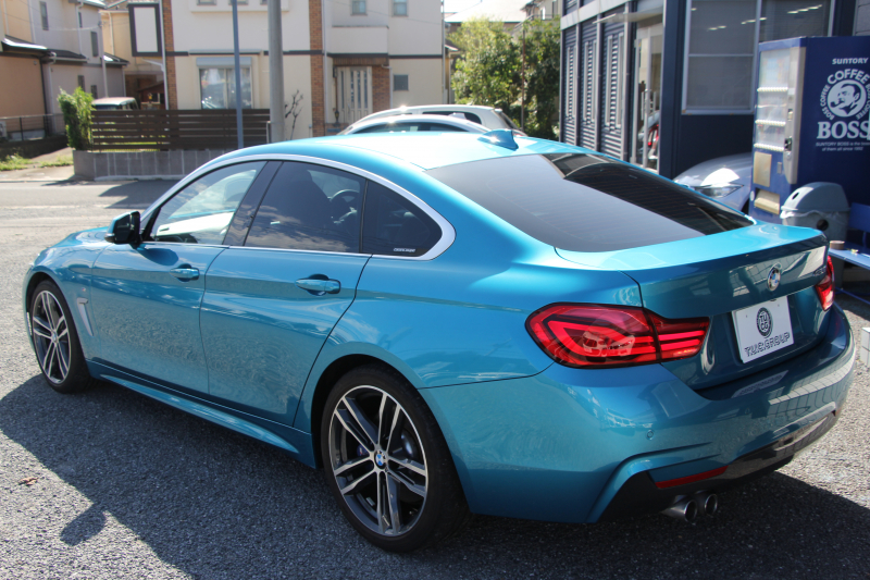 BMW 4シリーズ 420i ｸﾞﾗﾝｸｰﾍﾟｲﾝｽﾀｲﾙｽﾎﾟｰﾂ 300台限定車 後期ﾓﾃﾞﾙ ﾋｰﾀｰ黒革 ｱﾀﾞﾌﾟﾃｨﾌﾞMｻｽ 19AW Mspﾌﾞﾚｰｷ HUD 追従ACC 液晶ﾒｰﾀｰ LEDﾍｯﾄﾞﾗｲﾄ&LEDﾃｰﾙ ﾀｯﾁ画面HDDﾅﾋﾞﾌﾙｾｸﾞTV 電動ﾄﾗﾝｸ 衝突軽減ﾌﾞﾚｰｷ 車線逸脱警告 歩行者警告 2年保証