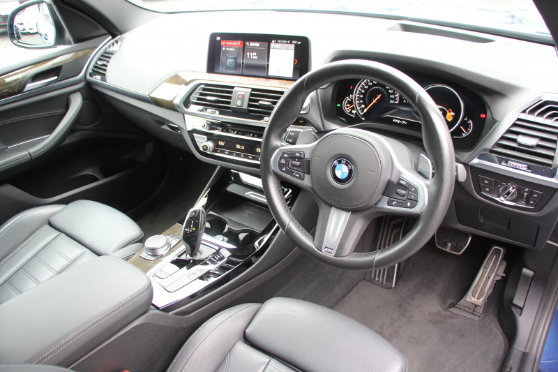 BMW X3 Xdrive20d Mｽﾎﾟｰﾂ ﾊｲﾗｲﾝ 全席ﾋｰﾀｰ黒革 HUD ﾘｱｼｰﾄ可倒調整 LEDﾍｯﾄﾞﾗｲﾄ ｵｰﾄﾊｲﾋﾞｰﾑ ﾀｯﾁﾊﾟﾈﾙ対応HDDﾅﾋﾞTV 液晶ﾒｰﾀｰ 360度ｶﾒﾗ ｽﾃｱﾘﾝｸﾞｻﾎﾟｰﾄ 追従ACC 衝突軽減ﾌﾞﾚｰｷ 電動ﾄﾗﾝｸ 専用ｴｱﾛ ﾊﾟﾄﾞﾙｼﾌﾄ 2年保証