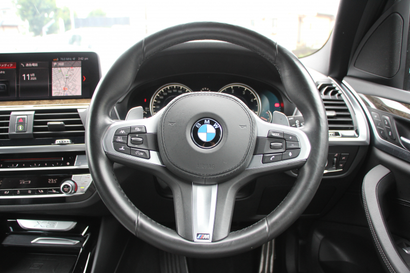BMW X3 Xdrive20d Mｽﾎﾟｰﾂ ﾊｲﾗｲﾝ 全席ﾋｰﾀｰ黒革 HUD ﾘｱｼｰﾄ可倒調整 LEDﾍｯﾄﾞﾗｲﾄ ｵｰﾄﾊｲﾋﾞｰﾑ ﾀｯﾁﾊﾟﾈﾙ対応HDDﾅﾋﾞTV 液晶ﾒｰﾀｰ 360度ｶﾒﾗ ｽﾃｱﾘﾝｸﾞｻﾎﾟｰﾄ 追従ACC 衝突軽減ﾌﾞﾚｰｷ 電動ﾄﾗﾝｸ 専用ｴｱﾛ ﾊﾟﾄﾞﾙｼﾌﾄ 2年保証