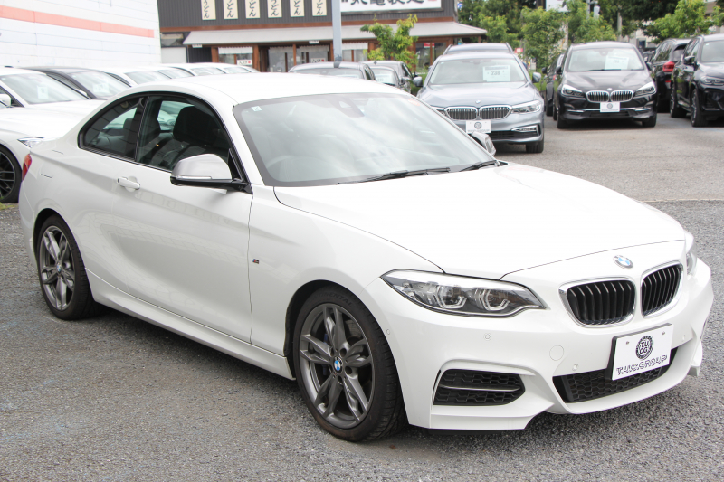 BMW 2シリーズ M240i ｸｰﾍﾟ後期 1ｵｰﾅ B58新ｴﾝｼﾞﾝ 直6ﾀｰﾎﾞ340馬力 ﾋｰﾀｰ黒革 LEDﾍｯﾄﾞﾗｲﾄ LEDﾃｰﾙ ｼﾞｪｯﾄﾌﾞﾗｯｸ19AW ｱﾀﾞﾌﾟﾃｨﾌﾞMｻｽ 専用ﾌﾞﾚｰｷ ﾀｯﾁ画面HDDﾅﾋﾞPｱｼｽﾄ ﾊﾟﾄﾞﾙｼﾌﾄ 8速AT 衝突軽減ﾌﾞﾚｰｷ 車線逸脱警告 歩行者警告 2年保証