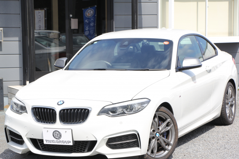 BMW 2シリーズ M240i ｸｰﾍﾟ後期 1ｵｰﾅ B58新ｴﾝｼﾞﾝ 直6ﾀｰﾎﾞ340馬力 ﾋｰﾀｰ黒革 LEDﾍｯﾄﾞﾗｲﾄ LEDﾃｰﾙ ｼﾞｪｯﾄﾌﾞﾗｯｸ19AW ｱﾀﾞﾌﾟﾃｨﾌﾞMｻｽ 専用ﾌﾞﾚｰｷ ﾀｯﾁ画面HDDﾅﾋﾞPｱｼｽﾄ ﾊﾟﾄﾞﾙｼﾌﾄ 8速AT 衝突軽減ﾌﾞﾚｰｷ 車線逸脱警告 歩行者警告 2年保証