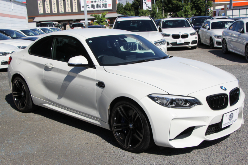 BMW Mシリーズ M2ｸｰﾍﾟMDCT 1ｵｰﾅ 後期ﾓﾃﾞﾙ 370馬力 直6ﾀｰﾎﾞﾋｰﾀｰ黒革 LEDﾍｯﾄﾞﾗｲﾄ LEDﾃｰﾙ ﾊｰﾏﾝｶｰﾄﾞﾝ ﾀｯﾁ画面HDDﾅﾋﾞBｶﾒﾗ 専用19AW 専用ﾌﾞﾚｰｷ 衝突軽減ﾌﾞﾚｰｷ 車線逸脱警告 歩行者警告 ﾌﾞﾚｰｷ付ｸﾙｺﾝ ｽﾏｰﾄｷｰ ﾊﾟﾄﾞﾙｼﾌﾄ 2年保証