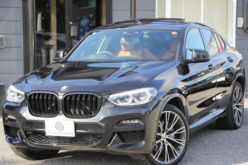 BMW X4 Xdrive30i Mｽﾎﾟｰﾂ ｾﾚｸﾄP 中期 ﾊﾟﾉﾗﾏｻﾝﾙｰﾌ 全席ﾋｰﾀｰ茶革 ﾊｰﾏﾝｶｰﾄﾞﾝ BMWﾗｲﾌﾞｺｯｸﾋﾟｯﾄ ｱｯﾌﾟﾙｶｰﾌﾟﾚｲ 変更後新HDDﾅﾋﾞTV ｲﾝﾃﾞｨﾋﾞｼﾞｭｱﾙ21AW 追従ACC HUD 360度ｶﾒﾗ LEDﾍｯﾄﾞﾗｲﾄ 電動ﾄﾗﾝｸ 2年保証