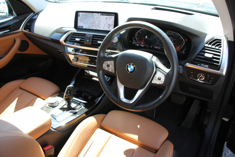 BMW X3 Xdrive20d Xﾗｲﾝ ﾊｲﾗｲﾝ 中期ﾓﾃﾞﾙ 1ｵｰﾅ 型式変更後3DA-UZ20 BMWﾗｲﾌﾞｺｯｸﾋﾟｯﾄ 変更後HDDﾅﾋﾞｱｯﾌﾟﾙｶｰﾌﾟﾚｲ 全席ﾋｰﾀｰ茶革 ﾘｱｼｰﾄ可倒調整 HUD 追従ACC LEDﾍｯﾄﾞﾗｲﾄ ｱﾝﾋﾞｴﾝﾄﾗｲﾄ 2年保証