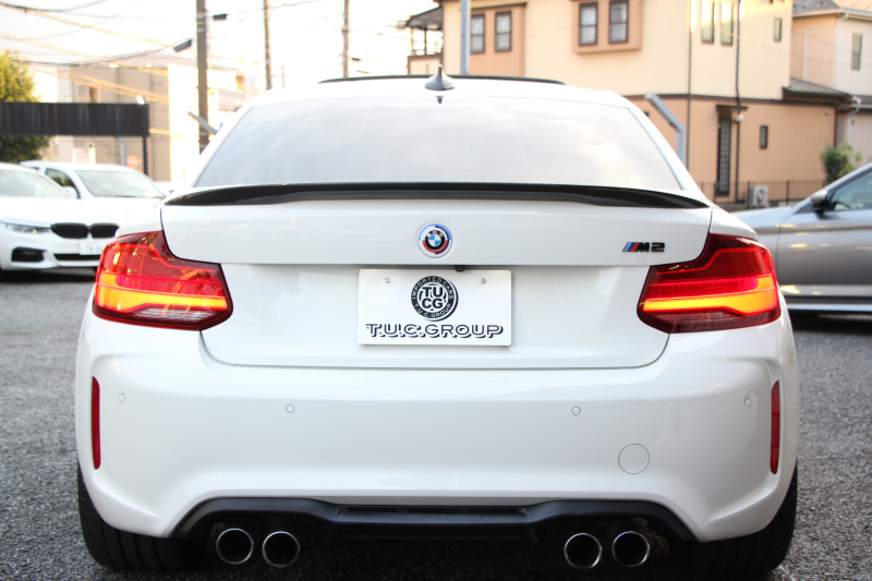 BMW Mシリーズ M2ｸｰﾍﾟMDCT 後期 370馬力 直6ﾀｰﾎﾞｻﾝﾙｰﾌ ﾊｰﾏﾝｶｰﾄﾞﾝ ﾋｰﾀｰ黒革 LEDﾍｯﾄﾞﾗｲﾄ LEDﾃｰﾙ ﾀｯﾁ画面HDDﾅﾋﾞBｶﾒﾗ 専用19AW 専用ﾌﾞﾚｰｷ 衝突軽減ﾌﾞﾚｰｷ 車線逸脱警告 歩行者警告 ﾌﾞﾚｰｷ付ｸﾙｺﾝ ｽﾏｰﾄｷｰ ﾊﾟﾄﾞﾙｼﾌﾄ 2年保証