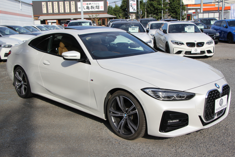 BMW 4シリーズ 420i ｸｰﾍﾟMｽﾎﾟｰﾂ ｻﾝﾙｰﾌ ｺﾆｬｯｸﾚｻﾞｰ Mｽﾎﾟｰﾂｼｰﾄ Individual19AW 真珠色 ﾊｰﾏﾝｶｰﾄﾞﾝ ﾌﾙｾｸﾞTV 360度ｶﾒﾗ LEDﾍｯﾄﾞﾗｲﾄ ｵｰﾄﾊｲﾋﾞｰﾑ ﾀｯﾁ画面HDDﾅﾋﾞ追従ACC 渋滞ﾊﾝｽﾞｵﾌ BMWﾗｲﾌﾞｺｯｸﾋﾟｯﾄ ｱｯﾌﾟﾙｶｰﾌﾟﾚｲ 電動ﾄﾗﾝｸ 2年保証