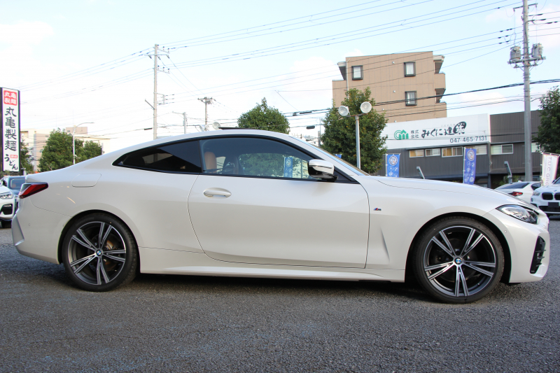 BMW 4シリーズ 420i ｸｰﾍﾟMｽﾎﾟｰﾂ ｻﾝﾙｰﾌ ｺﾆｬｯｸﾚｻﾞｰ Mｽﾎﾟｰﾂｼｰﾄ Individual19AW 真珠色 ﾊｰﾏﾝｶｰﾄﾞﾝ ﾌﾙｾｸﾞTV 360度ｶﾒﾗ LEDﾍｯﾄﾞﾗｲﾄ ｵｰﾄﾊｲﾋﾞｰﾑ ﾀｯﾁ画面HDDﾅﾋﾞ追従ACC 渋滞ﾊﾝｽﾞｵﾌ BMWﾗｲﾌﾞｺｯｸﾋﾟｯﾄ ｱｯﾌﾟﾙｶｰﾌﾟﾚｲ 電動ﾄﾗﾝｸ 2年保証