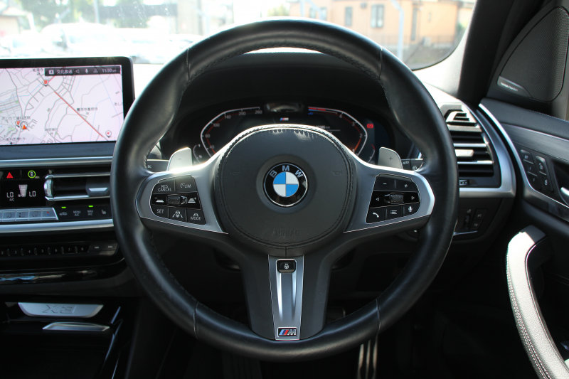 BMW X3 Xdrive20d Mｽﾎﾟｰﾂ ｻｳﾝﾄﾞP 後期 新車保証 ﾋｰﾀｰ黒革 渋滞ﾊﾝｽﾞｵﾌ ﾊｰﾏﾝｶｰﾄﾞﾝ ｽﾃｱﾘﾝｸﾞﾋｰﾀｰ BMWﾗｲﾌﾞｺｯｸﾋﾟｯﾄ ｱｯﾌﾟﾙｶｰﾌﾟﾚｲ ﾀｯﾁ画面ﾅﾋﾞTV 追従ACC HUD 360度ｶﾒﾗ LEDﾍｯﾄﾞﾗｲﾄ ｱﾝﾋﾞｴﾝﾄﾗｲﾄ ﾘｱｼｰﾄ可倒調整 電動ﾘｱｹﾞｰﾄ 2年保証