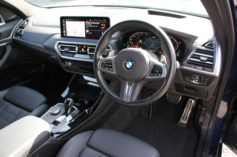BMW X3 Xdrive20d Mｽﾎﾟｰﾂ ｻｳﾝﾄﾞP 後期 新車保証 ﾋｰﾀｰ黒革 渋滞ﾊﾝｽﾞｵﾌ ﾊｰﾏﾝｶｰﾄﾞﾝ ｽﾃｱﾘﾝｸﾞﾋｰﾀｰ BMWﾗｲﾌﾞｺｯｸﾋﾟｯﾄ ｱｯﾌﾟﾙｶｰﾌﾟﾚｲ ﾀｯﾁ画面ﾅﾋﾞTV 追従ACC HUD 360度ｶﾒﾗ LEDﾍｯﾄﾞﾗｲﾄ ｱﾝﾋﾞｴﾝﾄﾗｲﾄ ﾘｱｼｰﾄ可倒調整 電動ﾘｱｹﾞｰﾄ 2年保証
