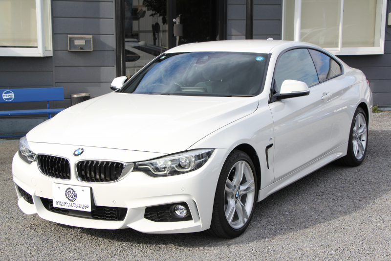 BMW 4シリーズ 420i ｸｰﾍﾟMｽﾎﾟｰﾂ 後期 1ｵｰﾅ LEDﾍｯﾄﾞﾗｲﾄ LEDﾃｰﾙ 追従ACC HDDﾅﾋﾞﾌﾙｾｸﾞTV 液晶ﾒｰﾀｰ 衝突軽減ﾌﾞﾚｰｷ 車線逸脱警告 歩行者警告 ﾚｰﾝﾁｪﾝｼﾞ警告 Bluetooth接続 専用ｴｱﾛ ﾊﾟﾄﾞﾙｼﾌﾄ 2年保証