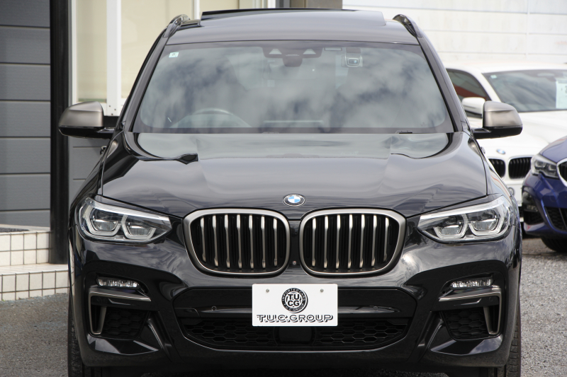 BMW X3 M40d 変更後新ｲﾝﾃﾘｱ ﾊﾟﾉﾗﾏｻﾝﾙｰﾌ BMWﾗｲﾌﾞｺｯｸﾋﾟｯﾄﾞ新HDDﾅﾋﾞｱｯﾌﾟﾙｶｰﾌﾟﾚｲ 3.0Lﾃﾞｨｰｾﾞﾙﾀｰﾎﾞ326馬力 全席ﾋｰﾀｰ茶革 ﾘｱｼｰﾄ可倒調整 ｱﾝﾋﾞｴﾝﾄﾗｲﾄ 360度ｶﾒﾗ 追従ACC HUD LEDﾍｯﾄﾞﾗｲﾄ ｵｰﾄﾊｲﾋﾞｰﾑ 2年保証