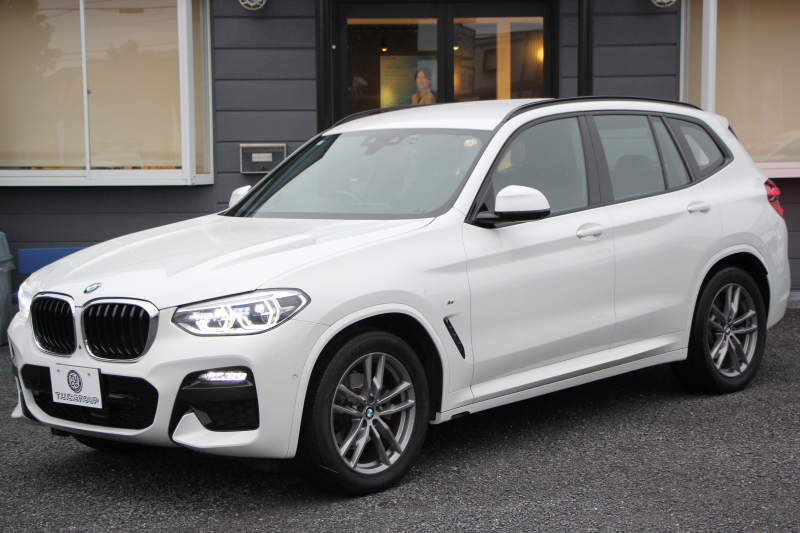 BMW X3 Xdrive20d Mｽﾎﾟｰﾂ ﾊｲﾗｲﾝ 中期 新型式3DA-UZ20 全席ﾋｰﾀｰ黒革 BMWﾗｲﾌﾞｺｯｸﾋﾟｯﾄﾞ変更後ﾀｯﾁ画面HDDﾅﾋﾞTV ｱｯﾌﾟﾙｶｰﾌﾟﾚｲ HUD 360度ｶﾒﾗ 追従ACC ﾘｱｼｰﾄ可倒調整 ｱﾝﾋﾞｴﾝﾄﾗｲﾄ 電動ﾄﾗﾝｸ 2年保証