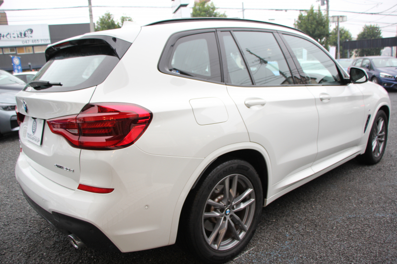 BMW X3 Xdrive20d Mｽﾎﾟｰﾂ ﾊｲﾗｲﾝ 中期 新型式3DA-UZ20 全席ﾋｰﾀｰ黒革 BMWﾗｲﾌﾞｺｯｸﾋﾟｯﾄﾞ変更後ﾀｯﾁ画面HDDﾅﾋﾞTV ｱｯﾌﾟﾙｶｰﾌﾟﾚｲ HUD 360度ｶﾒﾗ 追従ACC ﾘｱｼｰﾄ可倒調整 ｱﾝﾋﾞｴﾝﾄﾗｲﾄ 電動ﾄﾗﾝｸ 2年保証