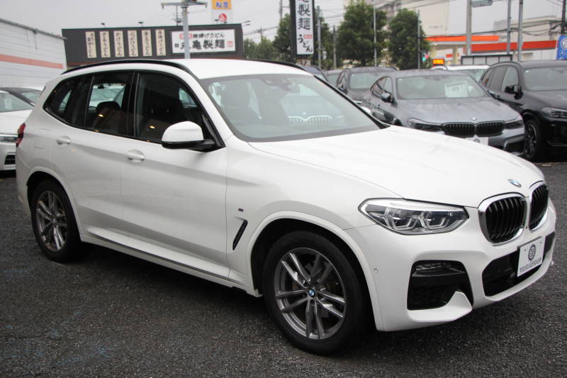 BMW X3 Xdrive20d Mｽﾎﾟｰﾂ ﾊｲﾗｲﾝ 中期 新型式3DA-UZ20 全席ﾋｰﾀｰ黒革 BMWﾗｲﾌﾞｺｯｸﾋﾟｯﾄﾞ変更後ﾀｯﾁ画面HDDﾅﾋﾞTV ｱｯﾌﾟﾙｶｰﾌﾟﾚｲ HUD 360度ｶﾒﾗ 追従ACC ﾘｱｼｰﾄ可倒調整 ｱﾝﾋﾞｴﾝﾄﾗｲﾄ 電動ﾄﾗﾝｸ 2年保証