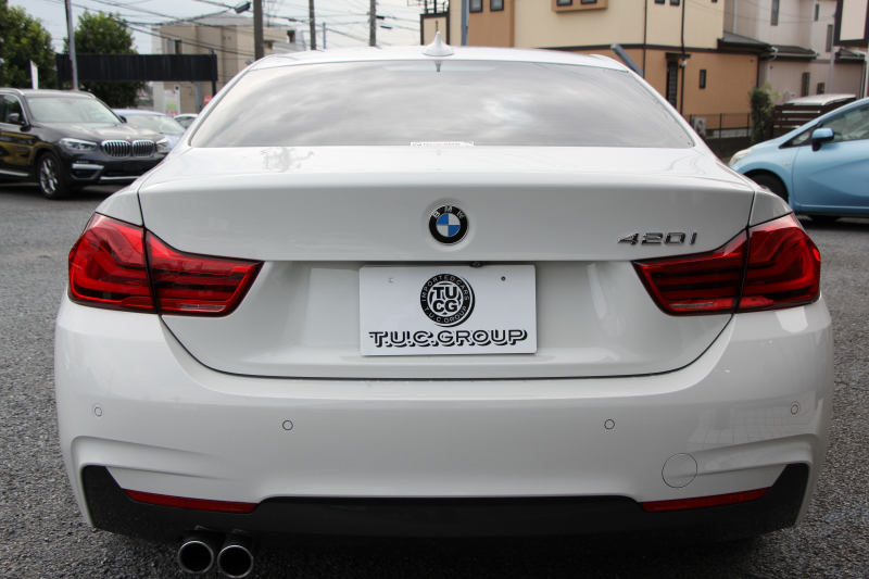 BMW 4シリーズ 420i ｸｰﾍﾟMｽﾎﾟｰﾂ 後期 1ｵｰﾅ LEDﾍｯﾄﾞﾗｲﾄ LEDﾃｰﾙ ｼｰﾄﾋｰﾀｰ 追従ACC HDDﾅﾋﾞﾌﾙｾｸﾞTV 液晶ﾒｰﾀｰ 衝突軽減ﾌﾞﾚｰｷ 車線逸脱警告 歩行者警告 ﾚｰﾝﾁｪﾝｼﾞ警告 Bluetooth接続 専用ｴｱﾛ ﾊﾟﾄﾞﾙｼﾌﾄ 2年保証