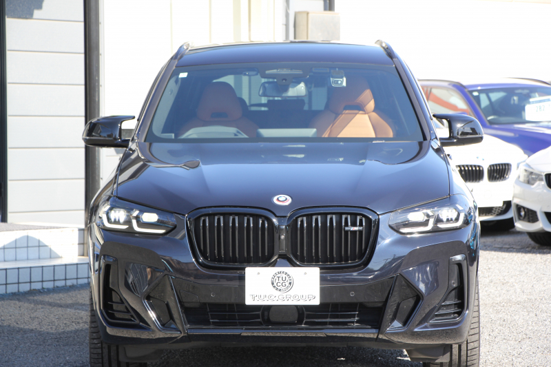 BMW X3 M40d ﾌｧｽﾄﾄﾗｯｸP 後期 ﾏｲﾙﾄﾞHV 全席ﾋｰﾀｰ茶革 Mｽﾎﾟｰﾂｼｰﾄ Msp赤ﾌﾞﾚｰｷ Mｼｬﾄﾞｰﾗｲﾝ Mｼｰﾄﾍﾞﾙﾄ ｱﾀﾞﾌﾟﾃｨﾌﾞMｻｽ Mｽﾎﾟｰﾂﾃﾞﾌ 50thｴﾝﾌﾞﾚﾑ HUD 追従ACC 渋滞ﾊﾝｽﾞｵﾌ 340馬力 直6ｶﾃﾞｨｰｾﾞﾙﾀｰﾎﾞｱｯﾌﾟﾙｶｰﾌﾟﾚｲ 2年保証