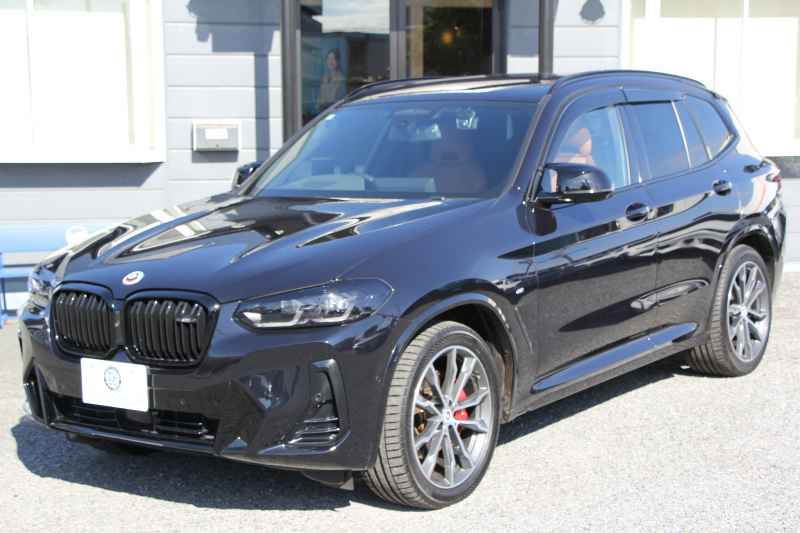 BMW X3 M40d ﾌｧｽﾄﾄﾗｯｸP 後期 ﾏｲﾙﾄﾞHV 全席ﾋｰﾀｰ茶革 Mｽﾎﾟｰﾂｼｰﾄ Msp赤ﾌﾞﾚｰｷ Mｼｬﾄﾞｰﾗｲﾝ Mｼｰﾄﾍﾞﾙﾄ ｱﾀﾞﾌﾟﾃｨﾌﾞMｻｽ Mｽﾎﾟｰﾂﾃﾞﾌ 50thｴﾝﾌﾞﾚﾑ HUD 追従ACC 渋滞ﾊﾝｽﾞｵﾌ 340馬力 直6ｶﾃﾞｨｰｾﾞﾙﾀｰﾎﾞｱｯﾌﾟﾙｶｰﾌﾟﾚｲ 2年保証
