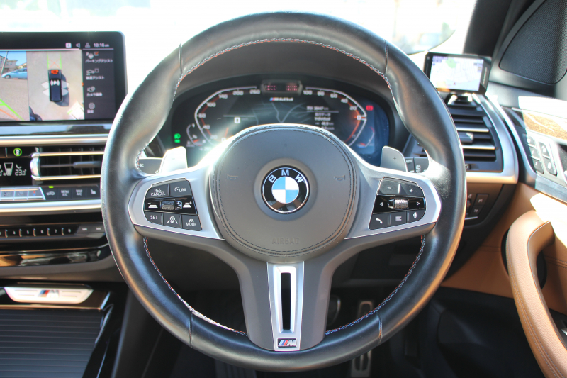 BMW X3 M40d ﾌｧｽﾄﾄﾗｯｸP 後期 ﾏｲﾙﾄﾞHV 全席ﾋｰﾀｰ茶革 Mｽﾎﾟｰﾂｼｰﾄ Msp赤ﾌﾞﾚｰｷ Mｼｬﾄﾞｰﾗｲﾝ Mｼｰﾄﾍﾞﾙﾄ ｱﾀﾞﾌﾟﾃｨﾌﾞMｻｽ Mｽﾎﾟｰﾂﾃﾞﾌ 50thｴﾝﾌﾞﾚﾑ HUD 追従ACC 渋滞ﾊﾝｽﾞｵﾌ 340馬力 直6ｶﾃﾞｨｰｾﾞﾙﾀｰﾎﾞｱｯﾌﾟﾙｶｰﾌﾟﾚｲ 2年保証