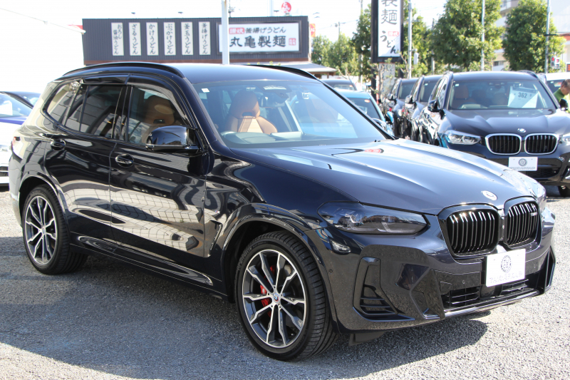 BMW X3 M40d ﾌｧｽﾄﾄﾗｯｸP 後期 ﾏｲﾙﾄﾞHV 全席ﾋｰﾀｰ茶革 Mｽﾎﾟｰﾂｼｰﾄ Msp赤ﾌﾞﾚｰｷ Mｼｬﾄﾞｰﾗｲﾝ Mｼｰﾄﾍﾞﾙﾄ ｱﾀﾞﾌﾟﾃｨﾌﾞMｻｽ Mｽﾎﾟｰﾂﾃﾞﾌ 50thｴﾝﾌﾞﾚﾑ HUD 追従ACC 渋滞ﾊﾝｽﾞｵﾌ 340馬力 直6ｶﾃﾞｨｰｾﾞﾙﾀｰﾎﾞｱｯﾌﾟﾙｶｰﾌﾟﾚｲ 2年保証