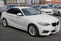 BMW 2シリーズ 220i ｸｰﾍﾟMｽﾎﾟｰﾂ 衝突軽減ﾌﾞﾚｰｷ 車線逸脱警告 歩行者警告 ﾌﾞﾚｰｷ付ｸﾙｺﾝ ﾀｯﾁﾊﾟｯﾄﾞ対応HDDﾅﾋﾞBｶﾒﾗ 専用ｴｱﾛ 17AW ｼ-ﾄﾒﾓﾘ- ｽﾏｰﾄｷｰ 直噴ﾀｰﾎﾞ8速AT ﾐﾗｰETC Bluetooth接続 2年保証