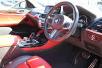 BMW X4 M40i 4WD 直6ﾀｰﾎﾞ360馬力 individual赤×黒ﾚｻﾞｰ 全席ﾋｰﾀｰ 可変ｻｽ 専用ﾃﾞﾌ&21AW LEDﾍｯﾄﾞﾗｲﾄ ｵｰﾄﾊｲﾋﾞｰﾑ 追従ACC ｽﾃｱﾘﾝｸﾞｻﾎﾟｰﾄ HUD 置くだけ充電 Pｱｼｽﾄﾌﾟﾗｽ 360度ｶﾒﾗ 2年保証