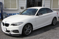 BMW 2シリーズ M235i ｸｰﾍﾟ1ｵｰﾅ Mﾊﾟﾌｫｰﾏﾝｽﾏﾌﾗｰ 3Dﾃﾞｻﾞｲﾝﾌﾛﾝﾄｽﾎﾟｲﾗｰ 直6ﾀｰﾎﾞ326馬力 可変Mｻｽ 専用ﾌﾞﾚｰｷ 18AW 衝突軽減ﾌﾞﾚｰｷ 車線逸脱警告 歩行者警告 ﾌﾞﾚｰｷ付ｸﾙｺﾝ Bｶﾒﾗ HDDﾅﾋﾞBluetooth接続 ｽﾏｰﾄｷｰ ﾊﾟﾄﾞﾙｼﾌﾄ 8速AT ECOPROﾓｰﾄﾞ2年保証