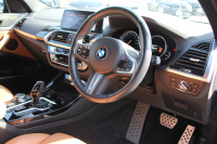 BMW X3 Xdrive20d Mｽﾎﾟｰﾂ ﾊｲﾗｲﾝ ﾋｰﾀｰ茶革 HUD Mﾊﾟﾌｫｰﾏﾝｽ21AW 3Dﾃﾞｻﾞｲﾝｶｰﾎﾞﾝｽﾎﾟｲﾗｰ ﾘｱｼｰﾄﾊﾞｯｸﾚｽﾄｱｼﾞｬｽﾄﾒﾝﾄ ｱﾝﾋﾞｴﾝﾄﾗｲﾄ LEDﾍｯﾄﾞﾗｲﾄ 追従ACC ｽﾃｱﾘﾝｸﾞｻﾎﾟｰﾄ ﾚｰﾝﾁｪﾝｼﾞ警告 ﾀｯﾁ画面HDDﾅﾋﾞTV 360度ｶﾒﾗ 電動ﾄﾗﾝｸ 2年保証