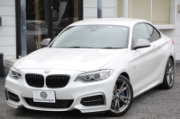 BMW 2シリーズ M235i ｸｰﾍﾟ6速MT 直6ﾀｰﾎﾞ326馬力 真珠色 ｱﾀﾞﾌﾟﾃｨﾌﾞMｻｽ ﾋｰﾀｰ黒革 ﾌﾙｾｸﾞTV ﾊｰﾏﾝｶｰﾄﾞﾝ 衝突軽減ﾌﾞﾚｰｷ 車線逸脱警告 歩行者警告 ﾌﾞﾚｰｷ付ｸﾙｺﾝ HDDﾅﾋﾞBｶﾒﾗ ｽﾏｰﾄｷｰ BT接続 18AW 専用ｴｱﾛ 専用ﾌﾞﾚｰｷ ｳｯﾄﾞﾊﾟﾈﾙ 2年保証