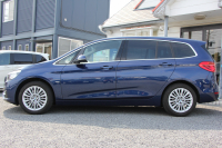 BMW 2シリーズ 218d ｸﾞﾗﾝﾂｱﾗｰ ﾗｸﾞｼﾞｭｱﾘｰ 3列7人乗 追従ACC HUD 変更後ﾀｯﾁ画面ﾅﾋﾞﾋｰﾀｰ黒革 LEDﾍｯﾄﾞﾗｲﾄ ｺﾝﾌｫｰﾄP 電動ﾘｱｹﾞｰﾄ ｽﾏｰﾄｷｰ 衝突軽減ﾌﾞﾚｰｷ 車線逸脱警告 歩行者警告 Pｱｼｽﾄ 2年保証