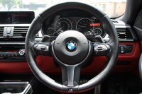 BMW 4シリーズ 435i ｸｰﾍﾟMｽﾎﾟｰﾂ ﾋｰﾀｰ赤革 直6ﾀｰﾎﾞ306馬力 N55B30Aｴﾝｼﾞﾝ REMUSﾏﾌﾗｰ ｵﾌﾟｼｮﾝ19AW 衝突軽減ﾌﾞﾚｰｷ 車線逸脱警告 歩行者警告 ﾌﾞﾚｰｷ付ｸﾙｺﾝ ﾌﾙｾｸﾞTV HDDﾅﾋﾞBluetooth接続 ｽﾏｰﾄｷｰ ﾊﾟﾄﾞﾙｼﾌﾄ 2年保証