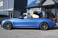 BMW 4シリーズ 435i ｶﾌﾞﾘｵﾚ Mｽﾎﾟｰﾂ 電動ｵｰﾌﾟﾝ 直6ﾀｰﾎﾞN55ｴﾝｼﾞﾝ 306馬力 ｴｱｶﾗｰ BBS20AW ﾋｰﾀｰ黒革 追従ACC LEDﾍｯﾄﾞﾗｲﾄ HUD HDDﾅﾋﾞTV 衝突軽減ﾌﾞﾚｰｷ 車線逸脱警告 歩行者警告 ｽﾏｰﾄｷｰ ｽﾙｰﾛｰﾃﾞｨﾝｸﾞﾊﾟﾄﾞﾙｼﾌﾄ 2年保証